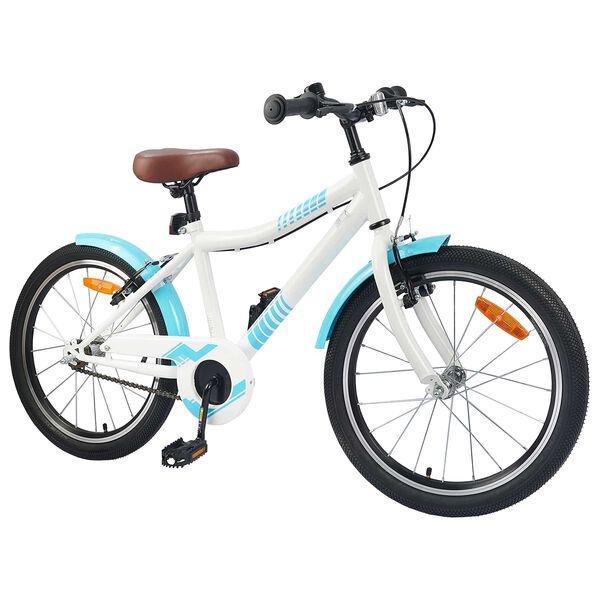 vidaXL Kinderfahrrad 18 Zoll f&uuml;r 5-7 Jahre alt Himmelblau