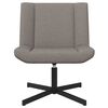 vidaXL Drehstuhl Taupe 63 x 75 x 76 cm Stoff