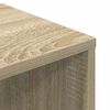 vidaXL Bücherregal Sonoma-Eiche 34x31x112 cm Holzwerkstoff