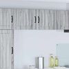 vidaXL K&uuml;chenschrank Graues Sonoma 50 x 31 x 40 cm Holzwerkstoff