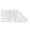 vidaXL Handt&uuml;cher 5 Stk. Baumwolle 450 g/m&sup2; 50 x 100 cm Wei&szlig;