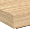 vidaXL Couchtisch Sonoma-Eiche 100x100x31 cm Holzwerkstoff