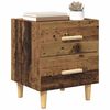 vidaXL Bettschrank Altholz 40 x 35 x 47,5 cm Holzwerkstoff