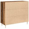 vidaXL Sideboard Altholz 90 x 34 x 80 cm Holzwerkstoff