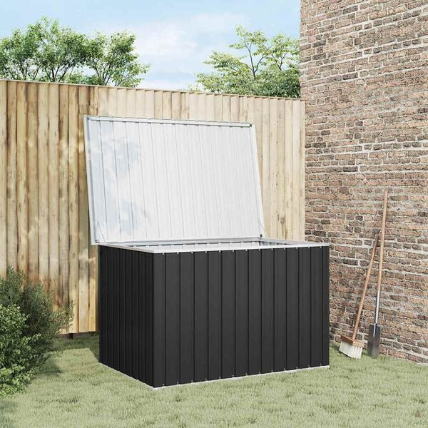 vidaXL Gartenbox Anthrazit 149x99x93 cm
