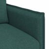 vidaXL Sofa 2 pcs Dunkelgr&uuml;n