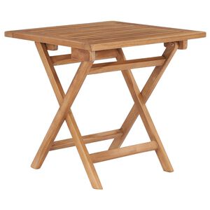 vidaXL Gartentisch Klappbar 45x45x45 cm Massivholz Teak