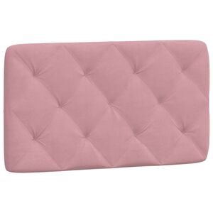 vidaXL Kopfteil-Kissen Rosa 80 cm Samt