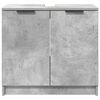 vidaXL Badezimmerschrank Beton Grau 64,5 x 33,5 x 59 cm Holzwerkstoff