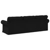 vidaXL Sofa Schwarz Gesamtabmessungen: 245 x 82 x 80 cm (B x T x H)