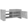 vidaXL TV-Schrank Betongrau 80x35x40 cm Holzwerkstoff