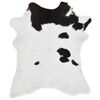 vidaXL Kalbsfell Mischschwarz und Wei&szlig; 70x100 cm