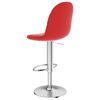 vidaXL Barhocker Weinrot Kunstleder