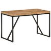 vidaXL Esstisch 120x60x76 cm Massivholz Akazie und Mango