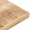 vidaXL Tischplatte Massivholz Mango 15-16 mm 80x80 cm