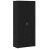 vidaXL Highboard Schwarz Eichen-Optik 80 x 42 x 185 cm