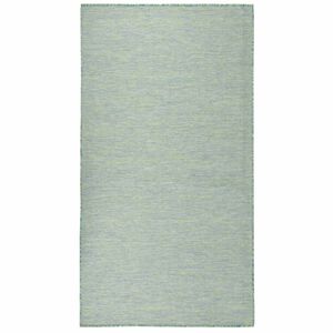 vidaXL Outdoor-Teppich Flachgewebe 80x150 cm T&uuml;rkis