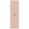 vidaXL Aufbewahrungsschrank mit Speicher 2 pcs Rosa 60 x 40 x 200 cm