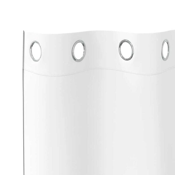 vidaXL Verdunkelungs-Vorh&auml;nge mit Ringen 2 pcs Reinwei&szlig; 260 x 140 cm