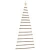 vidaXL H&auml;ngender Weihnachtsbaum mit Sternspitze 100x210 cm Naturzweig