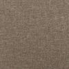 vidaXL Boxspringbett mit Matratze Taupe 160x200 cm Stoff