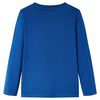 Kinder-Langarmshirt Dunkelblau 128