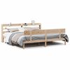 vidaXL Massivholzbett ohne Matratze 200x200 cm Kiefer