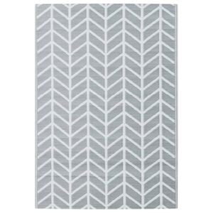 vidaXL Outdoor-Teppich ARAKIL Grau 160x230 cm PP