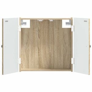 vidaXL Dartboard Schrank EDE Sonoma-Eiche 52,5 x 10,5 x 53,5 cm