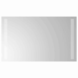 vidaXL LED-Badezimmerspiegel Transparent 60 x 30 cm Geh&auml;rtetes Glas