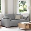 vidaXL Sofa Hellgrau 180 x 77 x 82 cm Stoff