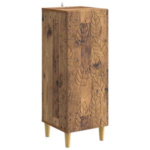 vidaXL Sideboard Altholz 33 x 34,5 x 90 cm Holzwerkstoff
