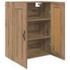 vidaXL Wandschrank Artisan-Eiche 69,5 x 34 x 90 cm Holzwerkstoff