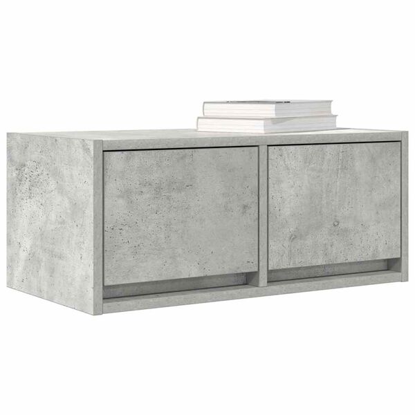 vidaXL TV-Schr&auml;nke 2 Stk. Betongrau 60x31x25,5 cm Holzwerkstoff