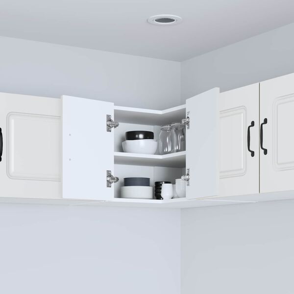 vidaXL K&uuml;chenschrank Kalmar Wei&szlig; 57 x 57 x 40 cm Holzwerkstoff