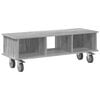 vidaXL TV-St&auml;nder 100 x 35 x 35 cm Sonoma-Grau Holzwerkstoff