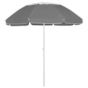 vidaXL Strandschirm Anthrazit 300 cm