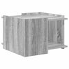 vidaXL Couchtisch Sonoma-Grau 50,5 x 50 x 33 cm Holzwerkstoff