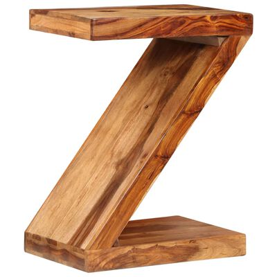vidaXL Beistelltisch Z-Form Massivholz Palisander