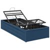 vidaXL Elektrisch verstellbares Bettgestell Blau 200 x 90 x 33,5 cm