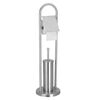 Excellent Houseware Toilettenpapierhalter mit WC-B&uuml;rste 80 cm