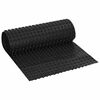 vidaXL Dimpled Drainage Sheet Schwarz 0,5 x 20 m HDPE