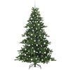 vidaXL Künstlicher klappbarer Weihnachtsbaum 210 cm PVC und Stahl