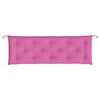 vidaXL Gartenbank-Auflagen 2 Stk. Rosa 150x50x7 cm Stoff