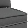 vidaXL Aufbewahrungsottomane Dunkelgrau