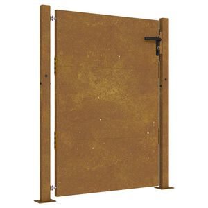 vidaXL Gartentor 100x150 cm Cortenstahl