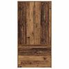 vidaXL Schrank mit Schubladen Altholz 79,5 x 49 x 156 cm Holzwerkstoff