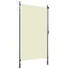 vidaXL Au&szlig;enrollo 120 x 270 cm Creme