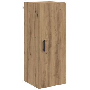 vidaXL Wandschrank Artisan-Eiche 34,5 x 34 x 90 cm Holzwerkstoff