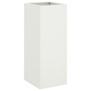 vidaXL Pflanzk&uuml;bel Wei&szlig; 32x29x75 cm Stahl